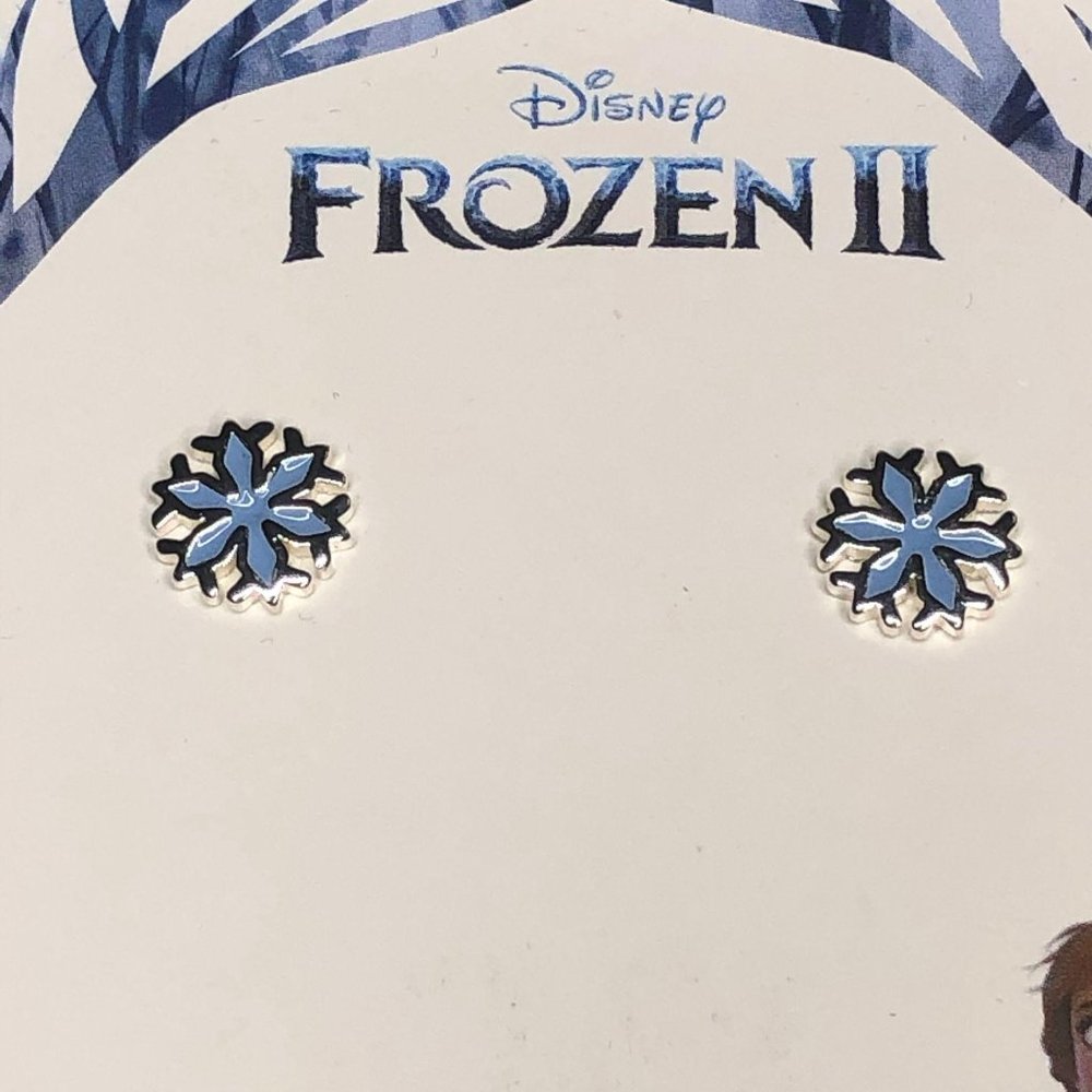 Disney Frozen 2 Snowflake Post Earrings
